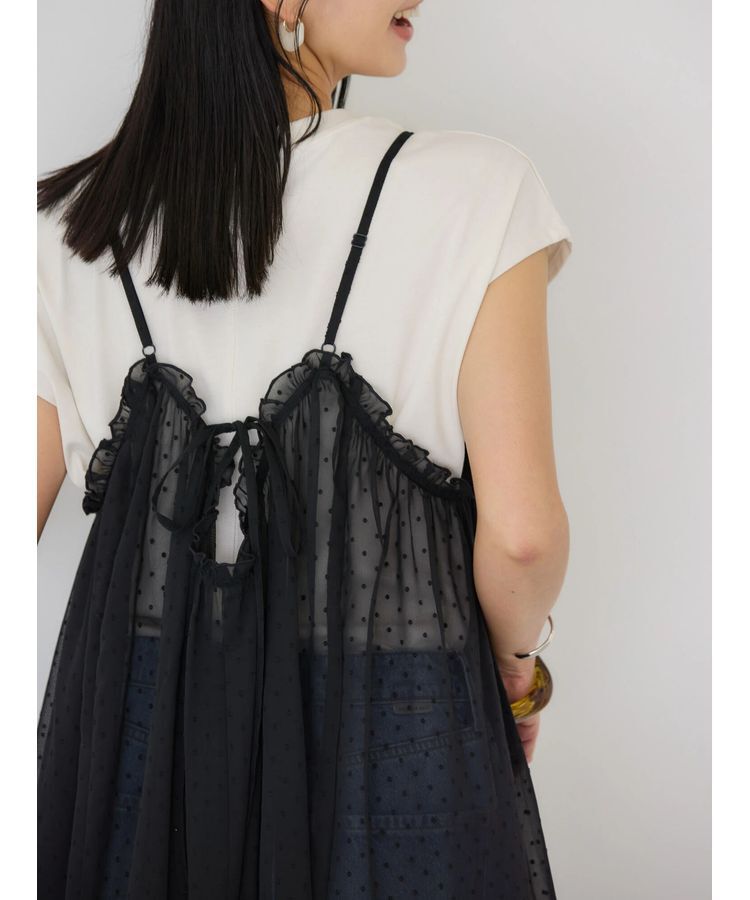 AMERICAN HOLIC「ドビーシフォンキャミワンピース」|ワンピース|