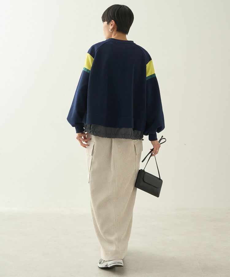 AMERICAN HOLIC「ドロストライン切替ポンチプルオーバー」|スウェット・ジャージ|