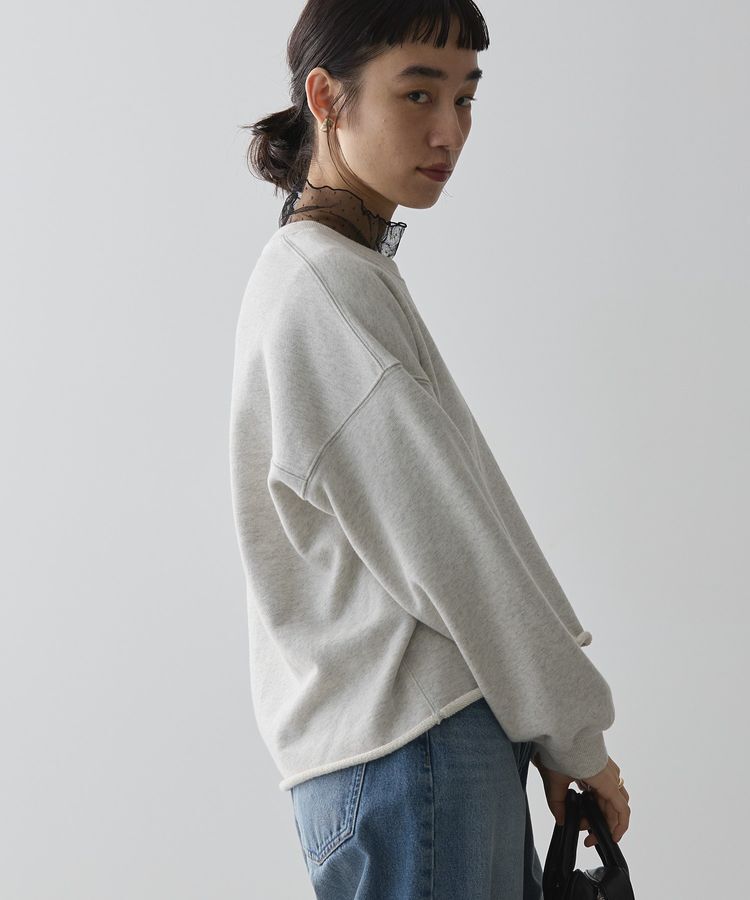 AMERICAN HOLIC「ラメ裏毛ショートスウェット」|スウェット・ジャージ|