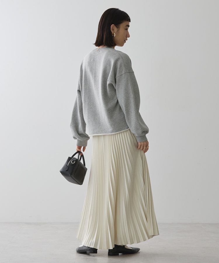 AMERICAN HOLIC「ラメ裏毛ショートスウェット」|スウェット・ジャージ|