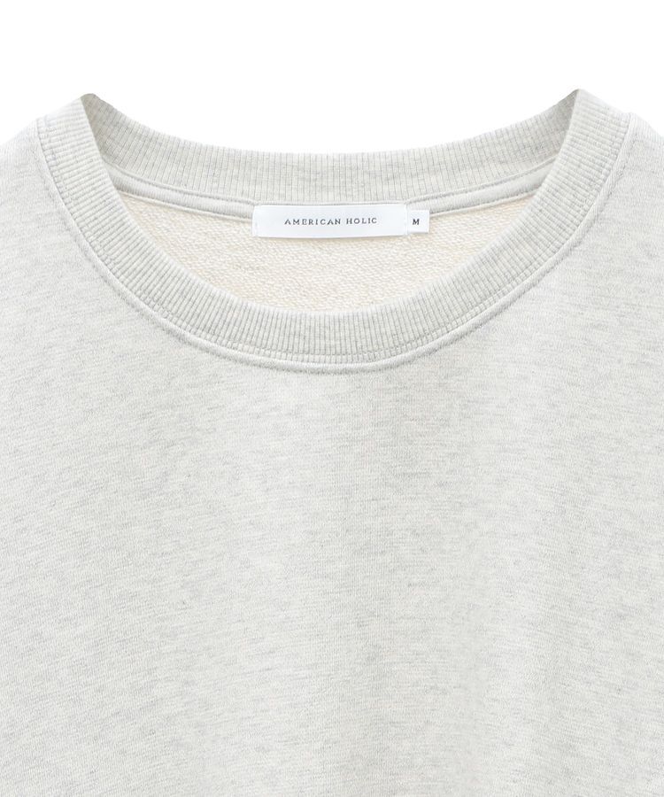 AMERICAN HOLIC「ラメ裏毛ショートスウェット」|スウェット・ジャージ|