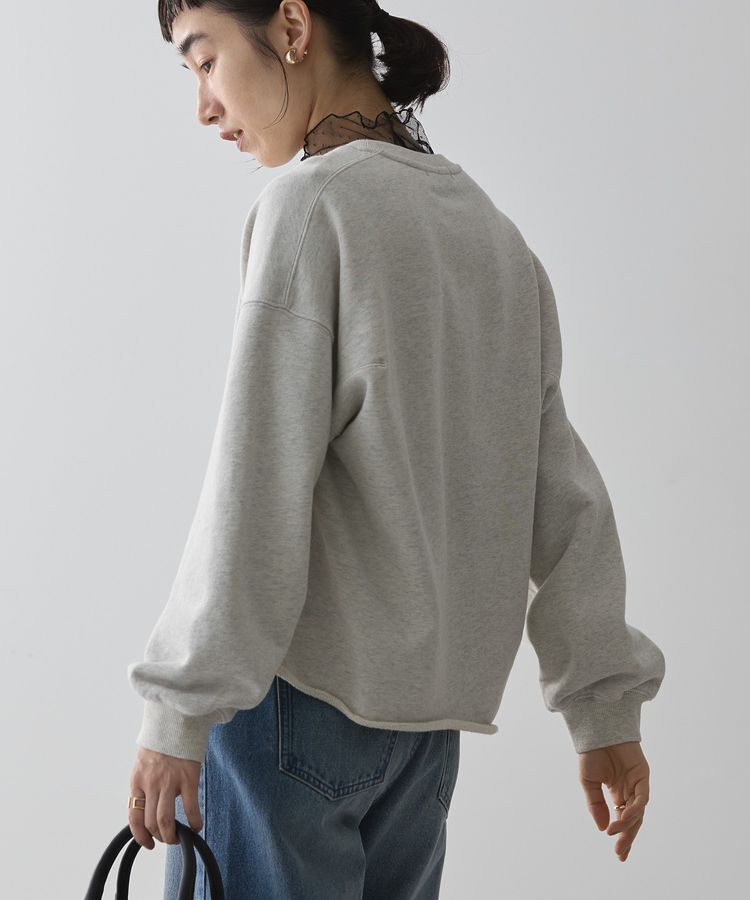 AMERICAN HOLIC「ラメ裏毛ショートスウェット」|スウェット・ジャージ|