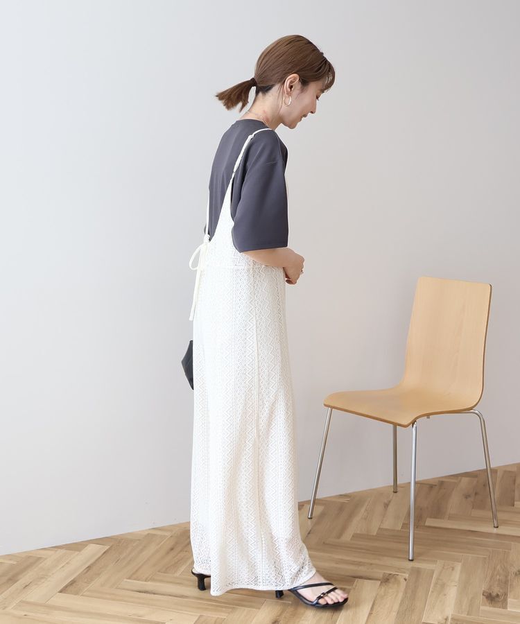 AMERICAN HOLIC「レースキャミサロペット【WEB限定カラー有り】」|オールインワン|