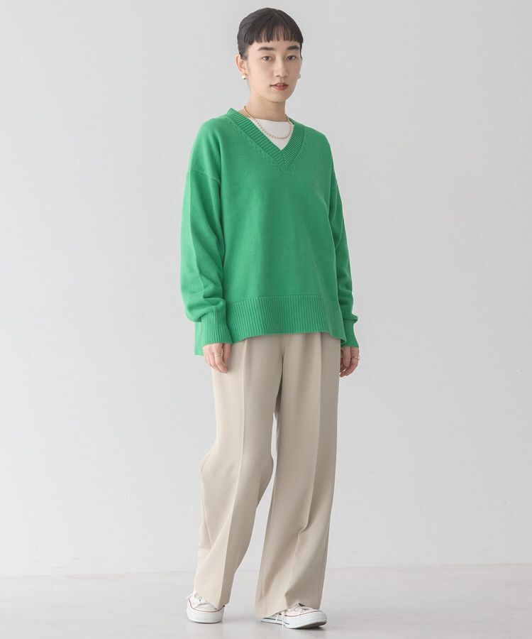 AMERICAN HOLIC「Vネックニットプルオーバー」|ニット・セーター|