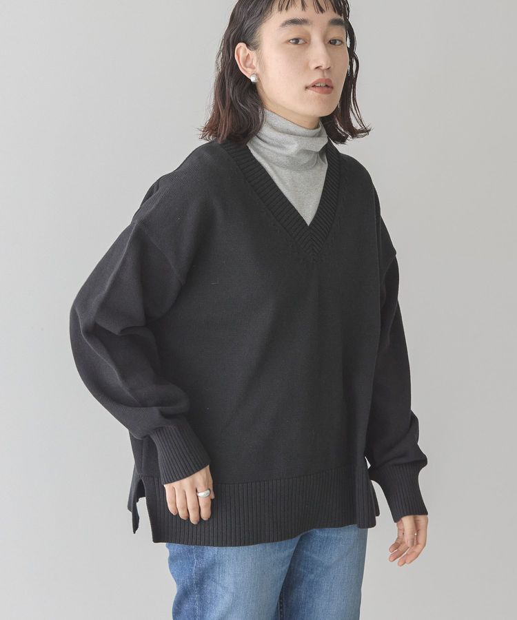 AMERICAN HOLIC「Vネックニットプルオーバー」|ニット・セーター|