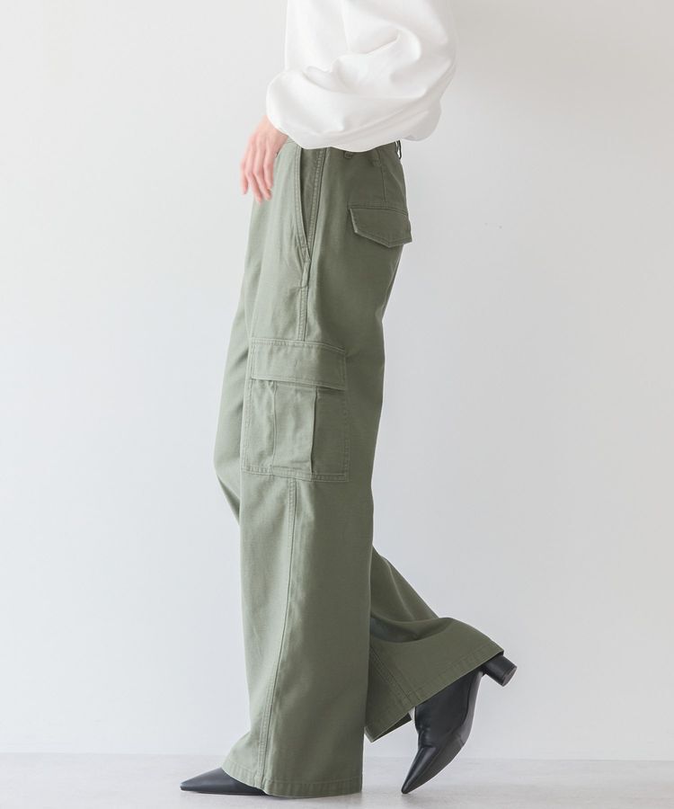 AMERICAN HOLIC「綿スラブカーゴパンツ」|その他|Khaki