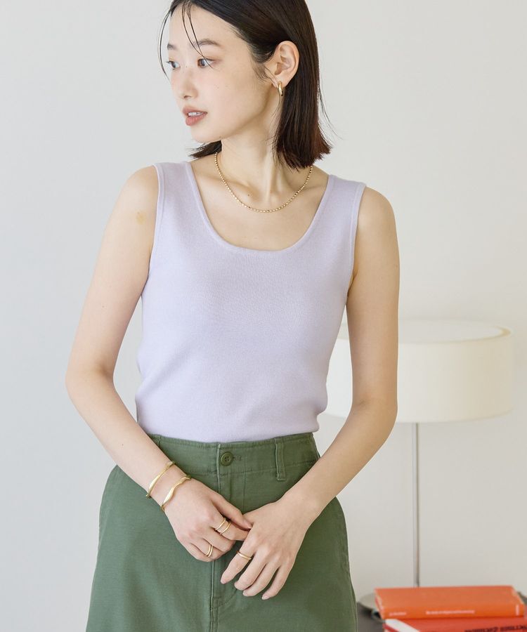 AMERICAN HOLIC「総針スクエアタンクトップ」|インナー|