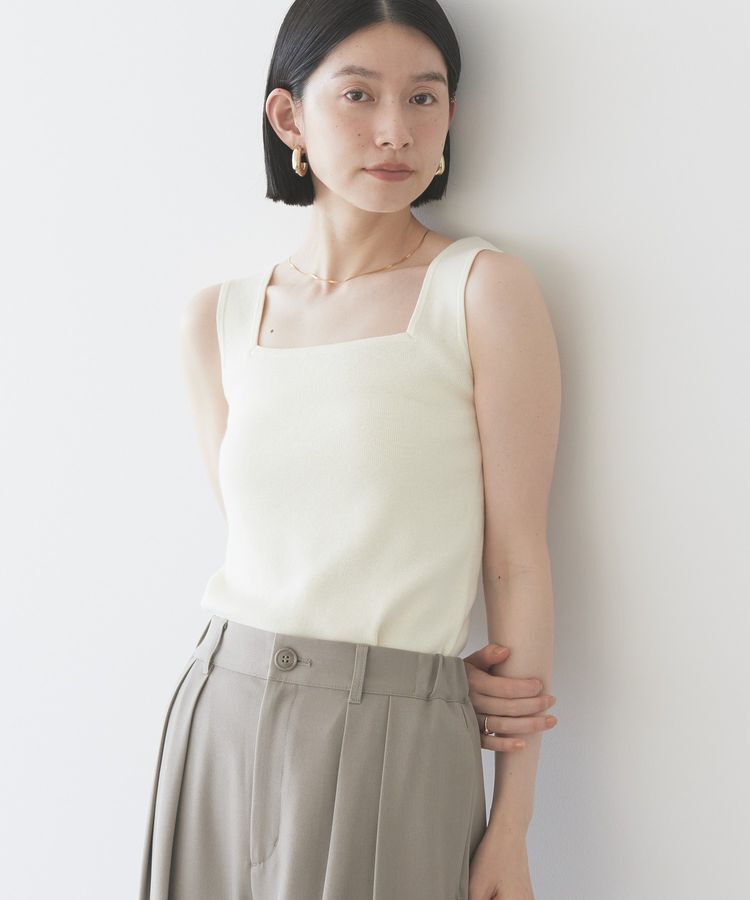 AMERICAN HOLIC「総針スクエアタンクトップ」|インナー|