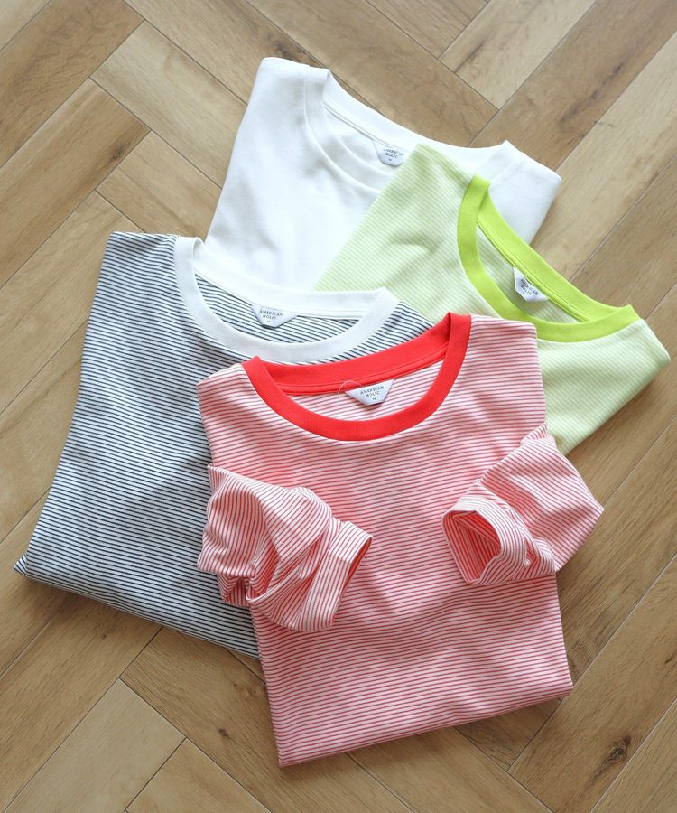 AMERICAN HOLIC「クルーネックカットプルオーバー」|Tシャツ・カットソー|