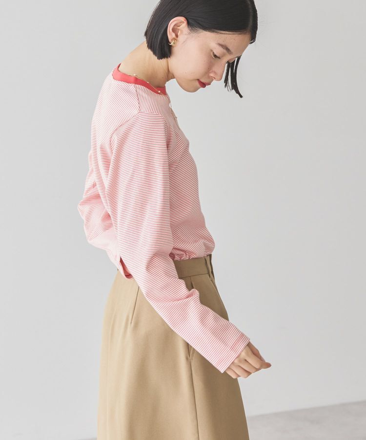 AMERICAN HOLIC「クルーネックカットプルオーバー」|Tシャツ・カットソー|