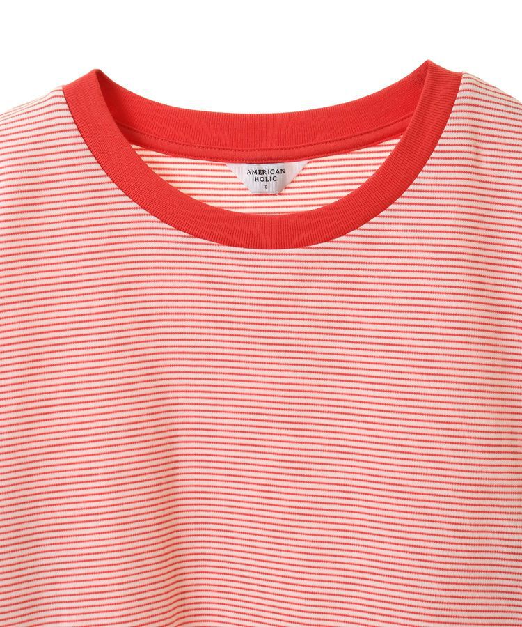 AMERICAN HOLIC「クルーネックカットプルオーバー」|Tシャツ・カットソー|