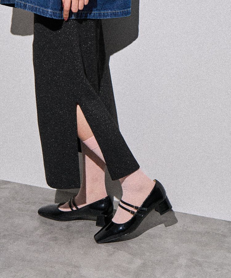 AMERICAN HOLIC「ダブルストラップメリージェーン」|パンプス|