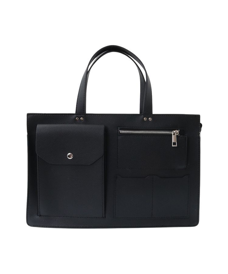 AMERICAN HOLIC「マルチポケットスクエアA４ショルダートートバッグ」|その他|