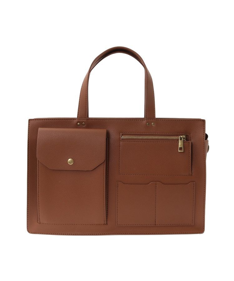 AMERICAN HOLIC「マルチポケットスクエアA４ショルダートートバッグ」|その他|