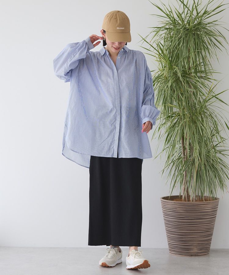 AMERICAN HOLIC「【WEB限定】針抜きテレコタイトスカート」|タイト|