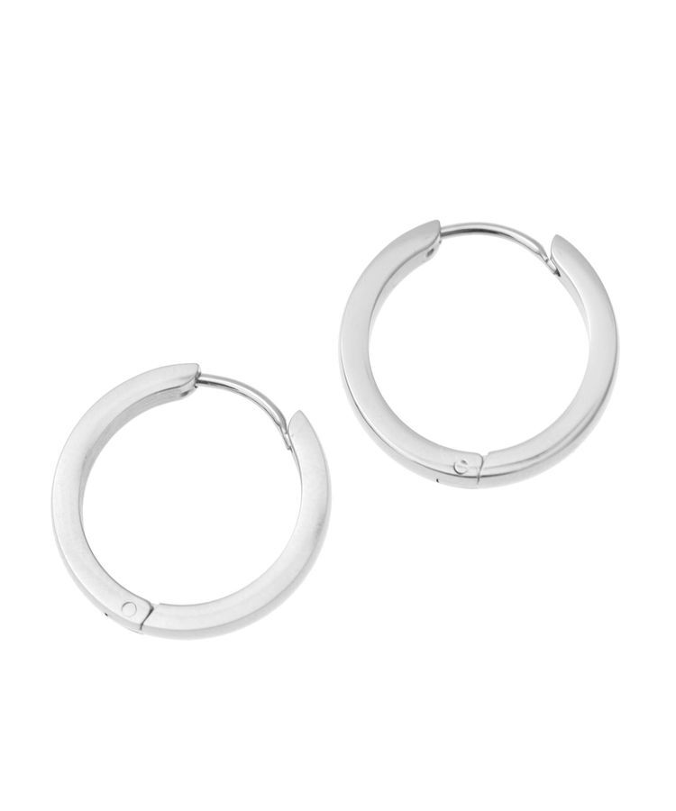 AMERICAN HOLIC「ステンレス ワンタッチフープピアス」|ピアス|