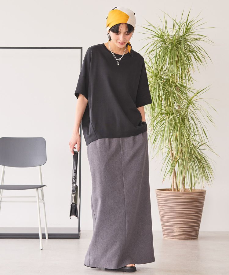 AMERICAN HOLIC「コクーンシルエットカットソー／接触冷感」|Tシャツ・カットソー|