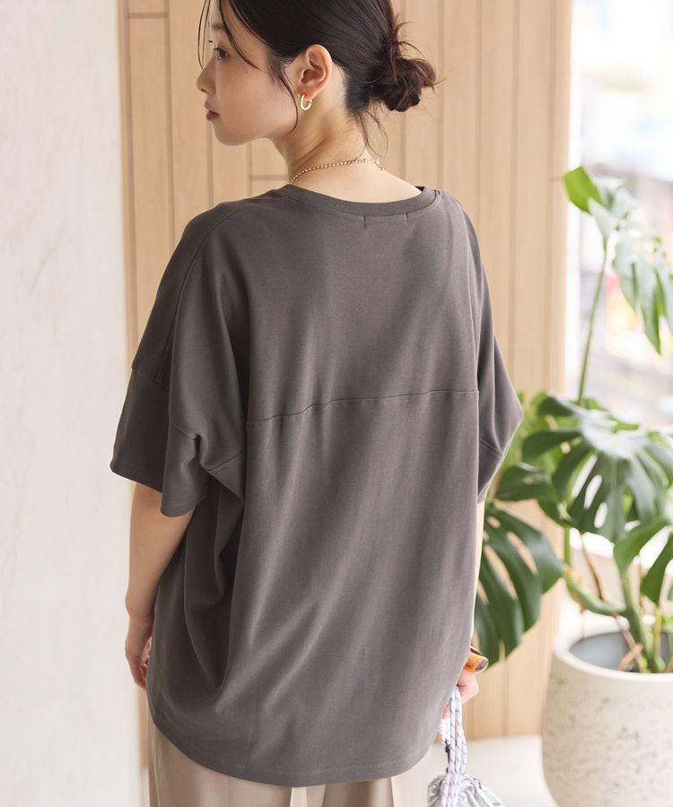 AMERICAN HOLIC「コクーンシルエットカットソー／接触冷感」|Tシャツ・カットソー|