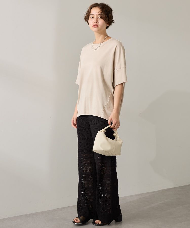 AMERICAN HOLIC「コクーンシルエットカットソー／接触冷感」|Tシャツ・カットソー|