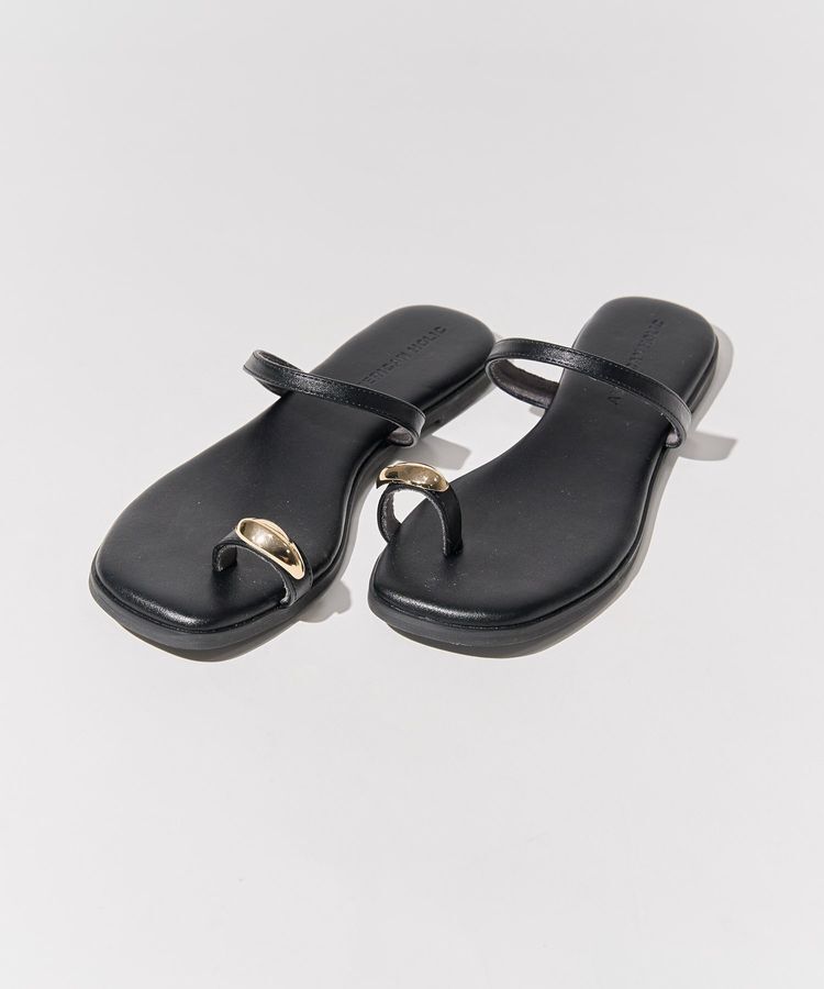 AMERICAN HOLIC「リングトングサンダル」|サンダル|Black