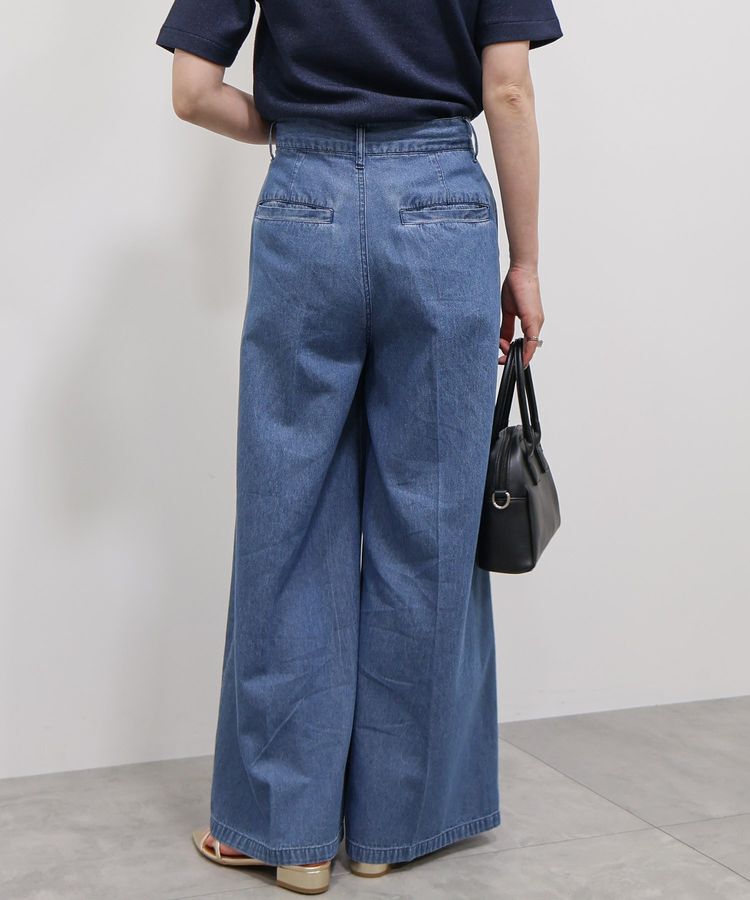 AMERICAN HOLIC「ライトオンススーパーワイドデニム」|デニム|