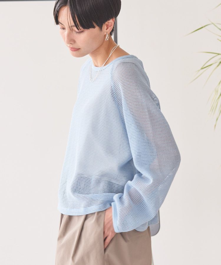 AMERICAN HOLIC「メッシュ長袖Tシャツ」|Tシャツ・カットソー|