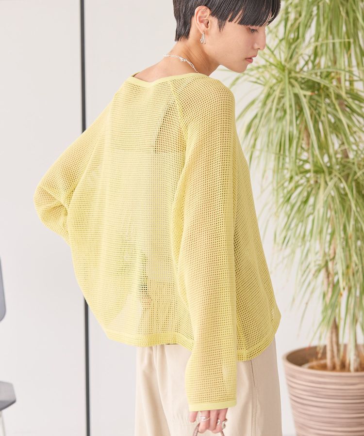 AMERICAN HOLIC「メッシュ長袖Tシャツ」|Tシャツ・カットソー|