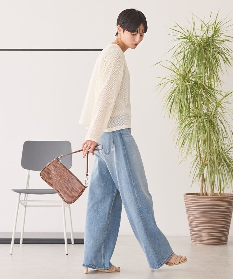 AMERICAN HOLIC「メッシュ長袖Tシャツ」|Tシャツ・カットソー|