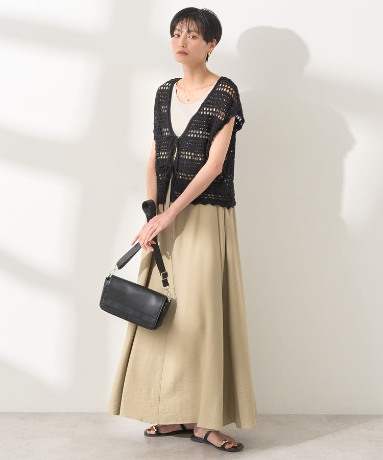 AMERICAN HOLIC「レーシーニットベスト」|ベスト・ジレ|