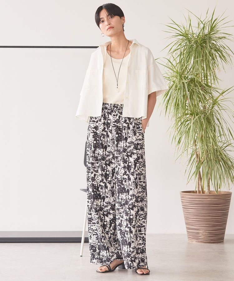 AMERICAN HOLIC「Wポケットデニムショートシャツ」|シャツ・ブラウス|