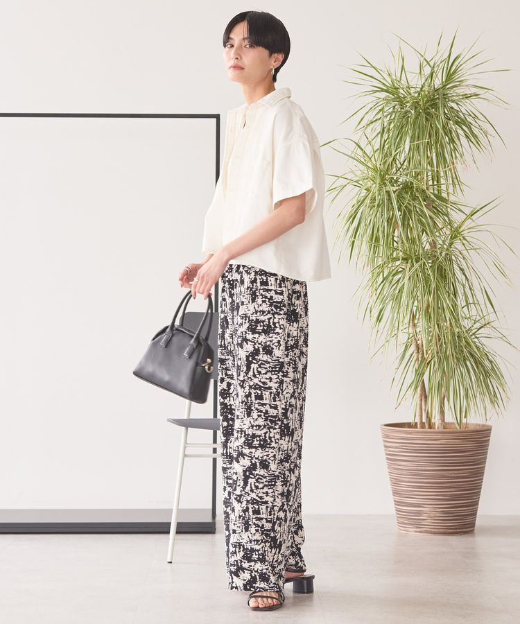 AMERICAN HOLIC「Wポケットデニムショートシャツ」|シャツ・ブラウス|