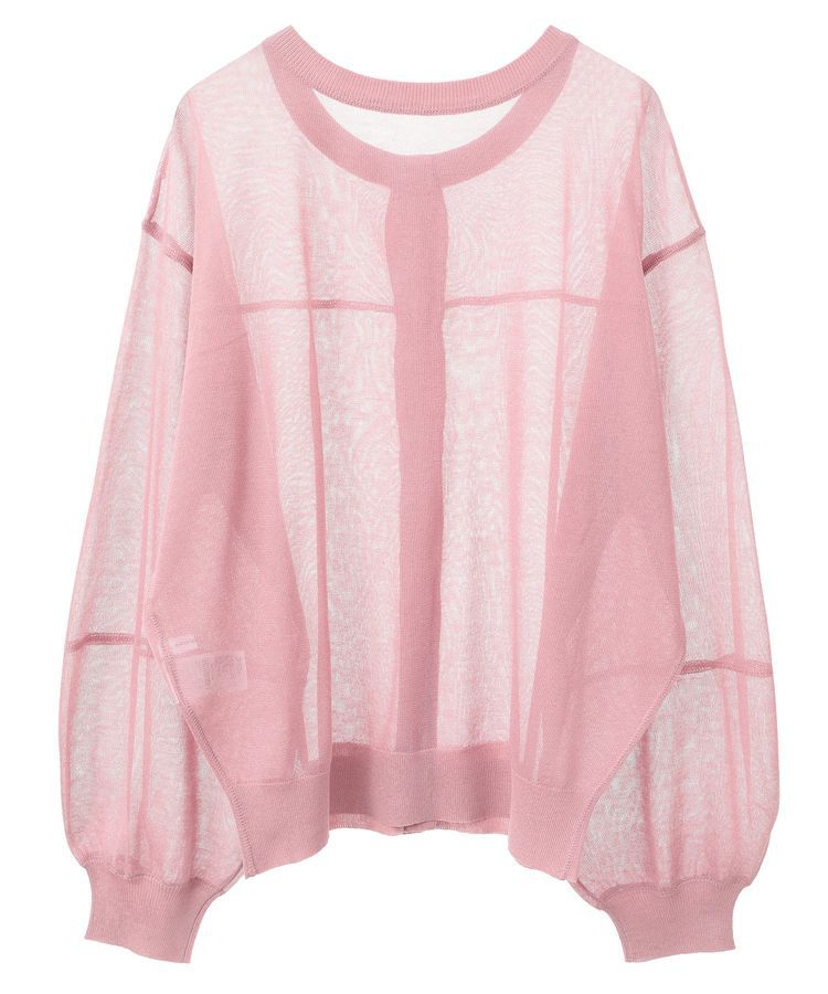 AMERICAN HOLIC「【WEB限定】接触冷感2WAYシアーニットカーディガン」|カーディガン|