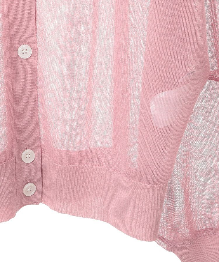 AMERICAN HOLIC「【WEB限定】接触冷感2WAYシアーニットカーディガン」|カーディガン|