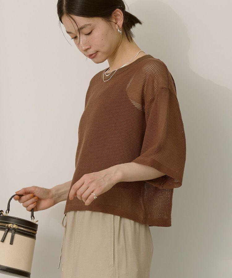 AMERICAN HOLIC「メッシュボックスTシャツ」|Tシャツ・カットソー|