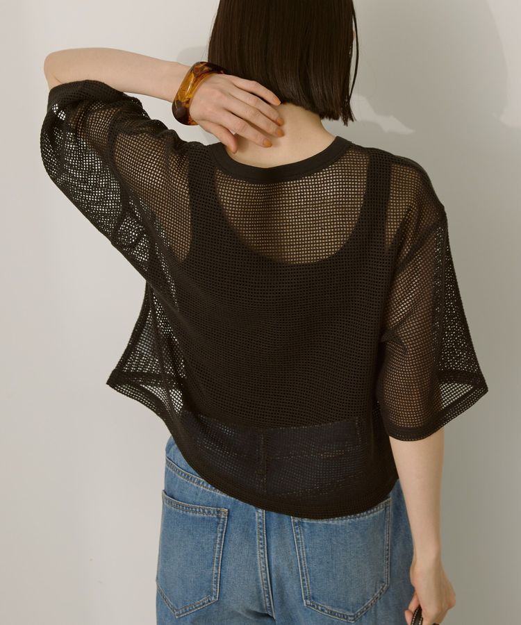 AMERICAN HOLIC「メッシュボックスTシャツ」|Tシャツ・カットソー|