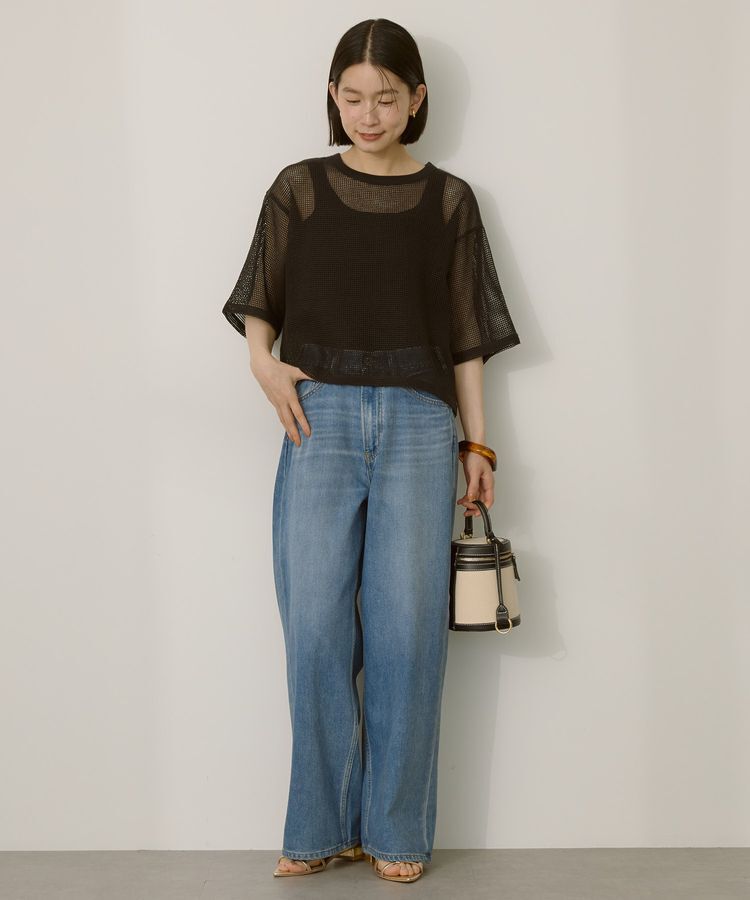 AMERICAN HOLIC「メッシュボックスTシャツ」|Tシャツ・カットソー|