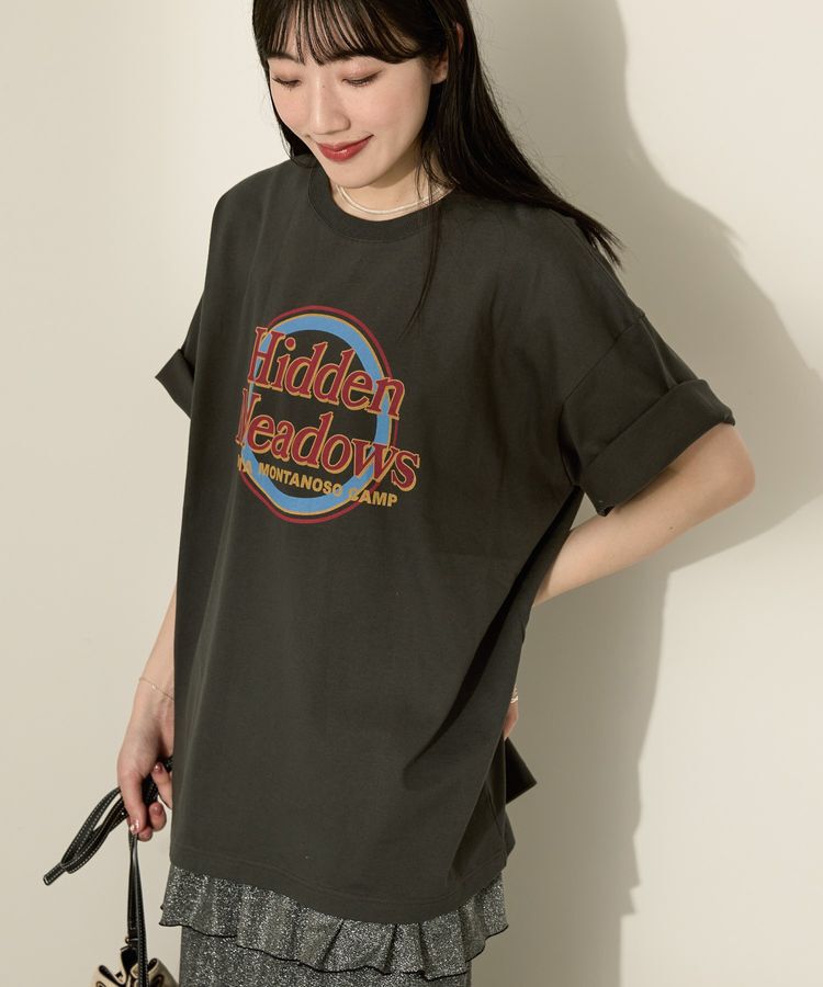 AMERICAN HOLIC「サークルロゴTシャツ」|Tシャツ・カットソー|