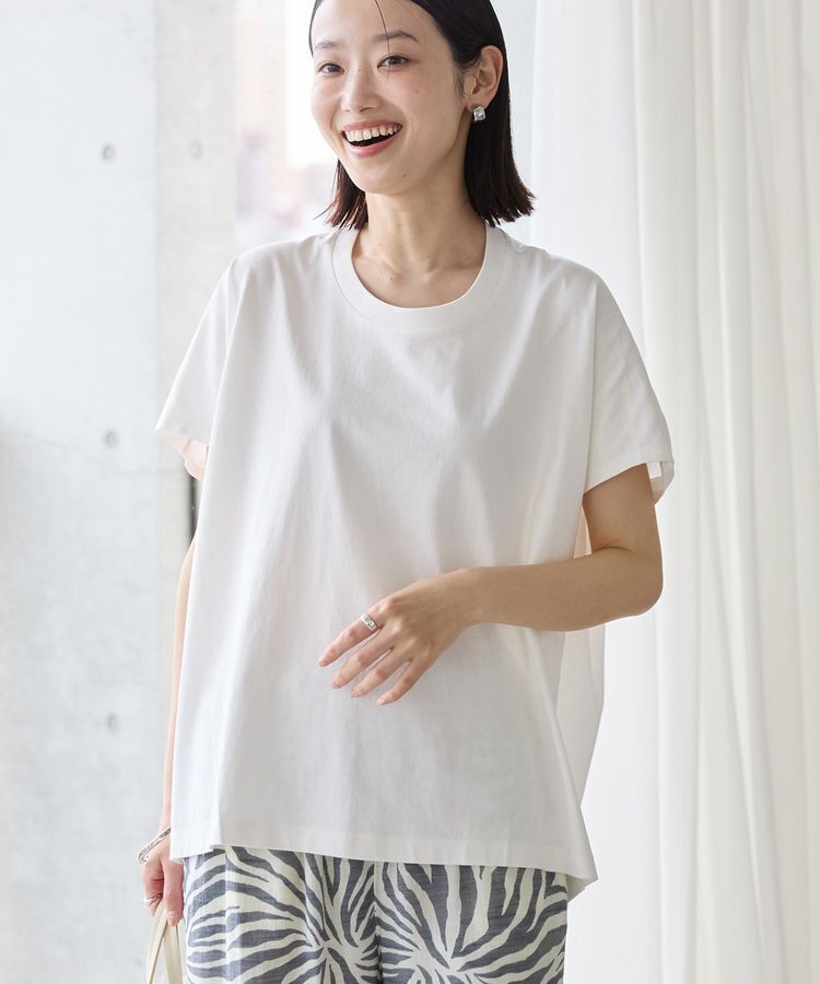 AMERICAN HOLIC「フレンチスリーブ後切替プルオーバー」|Tシャツ・カットソー|