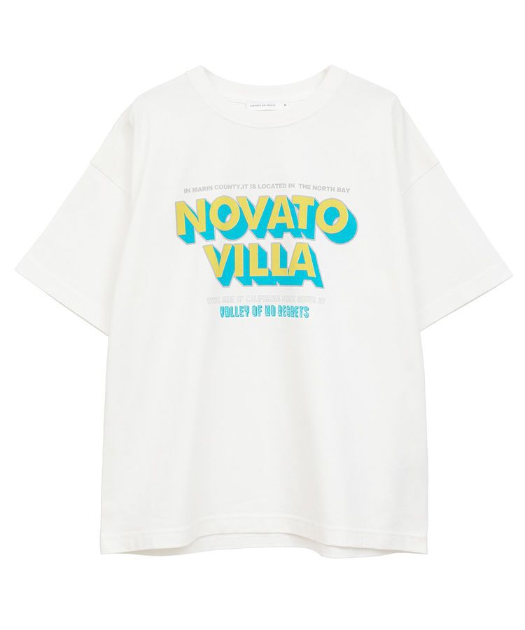 AMERICAN HOLIC「配色ロゴプリントTシャツ」|Tシャツ・カットソー|