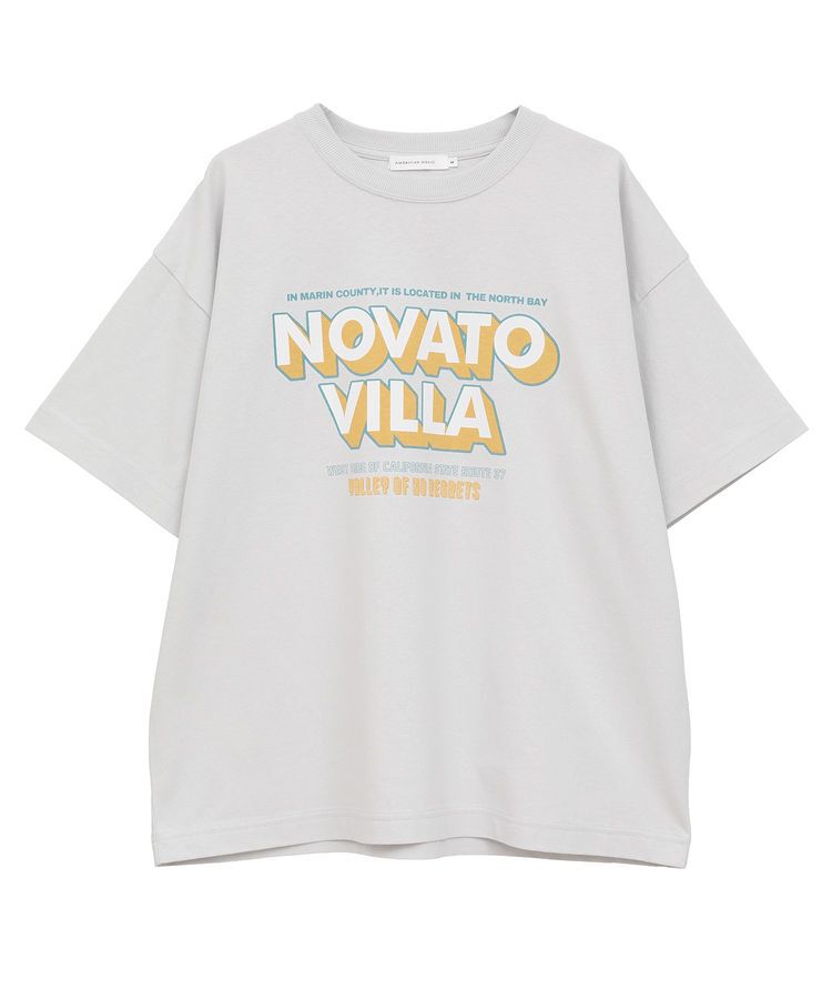 AMERICAN HOLIC「配色ロゴプリントTシャツ」|Tシャツ・カットソー|