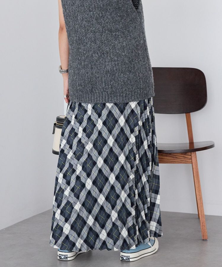 AMERICAN HOLIC「【選べる丈】アソートチェックプリーツスカート」|フレア|