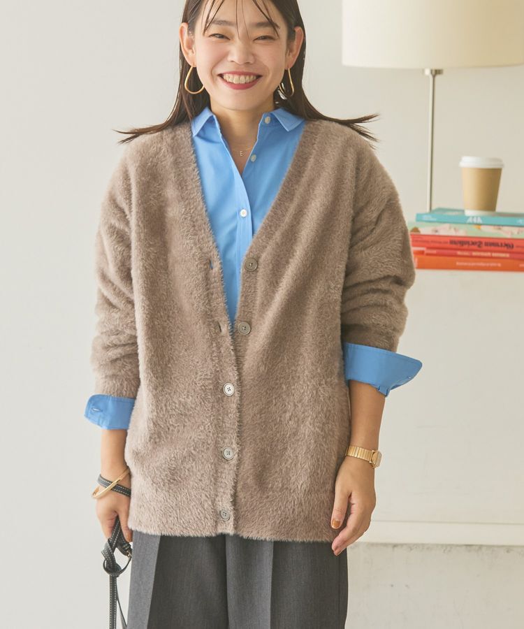 AMERICAN HOLIC「フェアリーVネックカーディガン」|カーディガン|Mocha