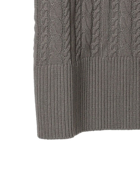 Green Parks「ケーブルニットミニワンピース」|ワンピース|