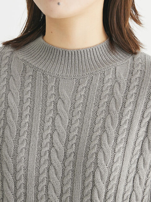 Green Parks「ケーブルニットミニワンピース」|ワンピース|