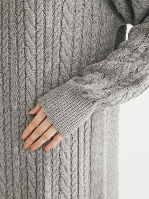 Green Parks「ケーブルニットミニワンピース」|ワンピース|