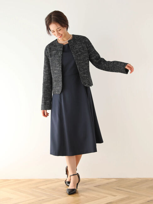 Green Parks「ef-de　ツィード調ノーカラージャケット」|その他|