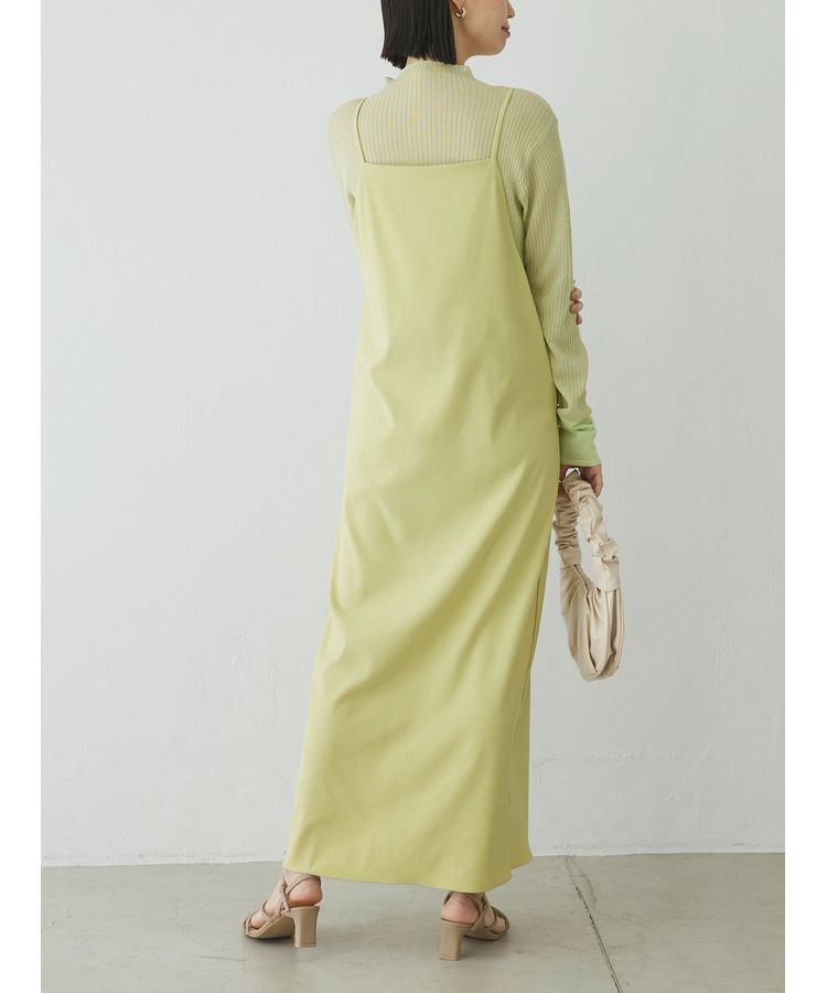 AnriettMusee「ラメ切替スリーブリブシアーニット」|ニット・セーター|