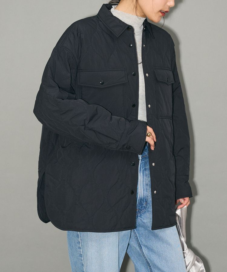 AnriettMusee「ラメ切替スリーブリブシアーニット」|ニット・セーター|