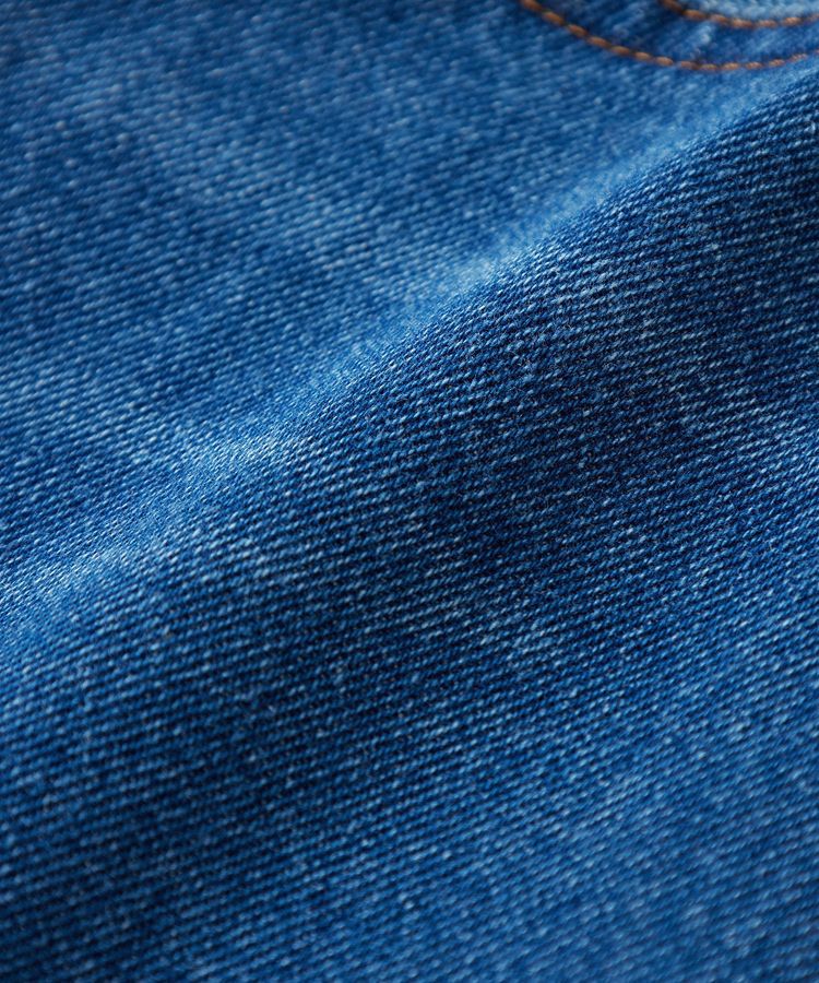 Green Parks「・SUGAR SPOON デニムタックワイドパンツ」|デニム|