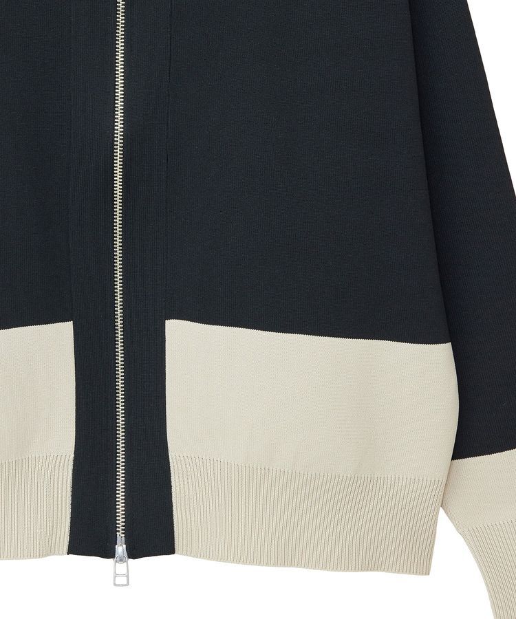 Green Parks「・furry rate かる～いニットZIPブルゾン」|カーディガン|